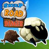 Sheep + Road = Danger